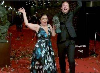 ‘Roma’, de Cuarón, también triunfa en España Representantes de Roma durante la distinción al filme en España.