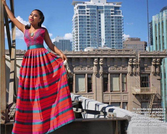 Un yucateco viste a Yalitza Aparicio para ¡Hola!