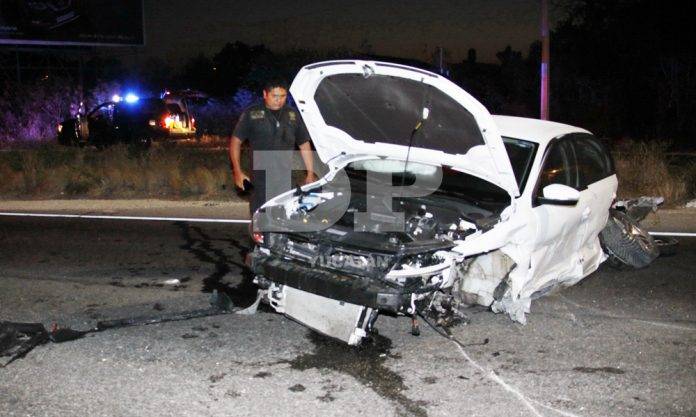 Se hicieron ca-Jetta en la Mérida-Progreso