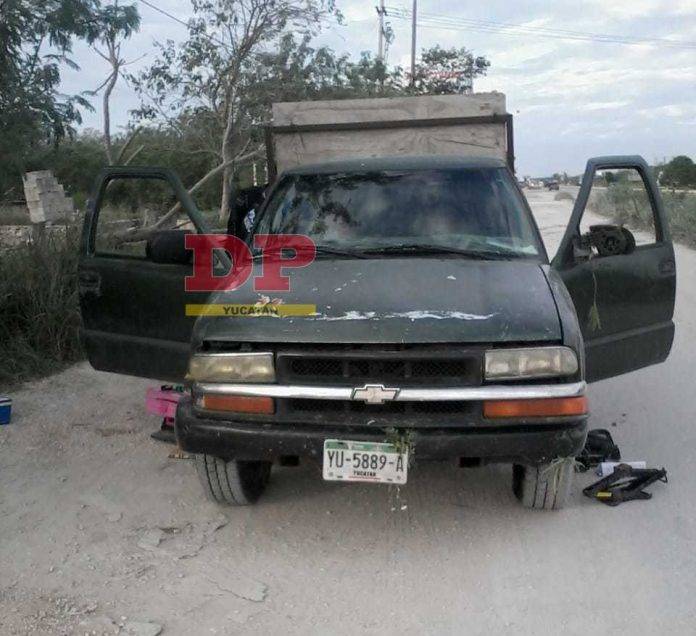 Varios albañiles salieron volando pero no se reportó que ninguno estuviera grave.