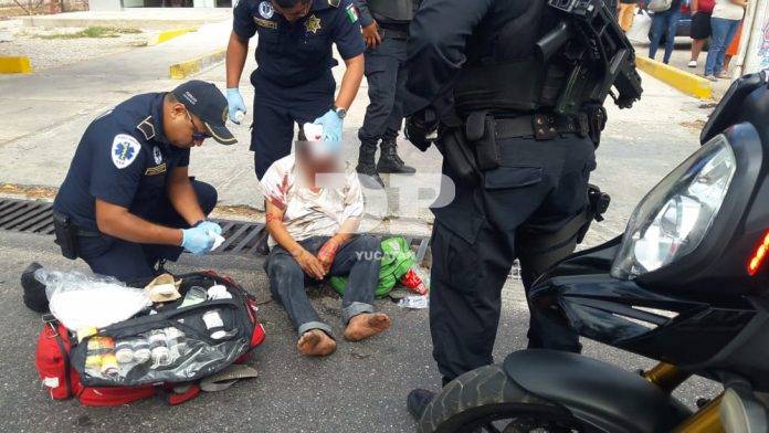 CR-Ventó la chola en la avenida Itzaes