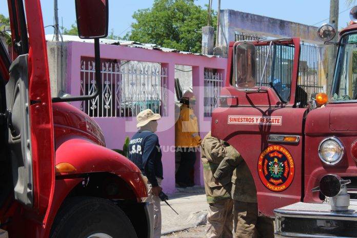 Bomberos apagan a tiempo el fuego en La Reja