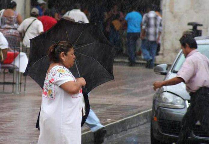 Se prevé probable lluvia vespertina por el Frente frío No. 46