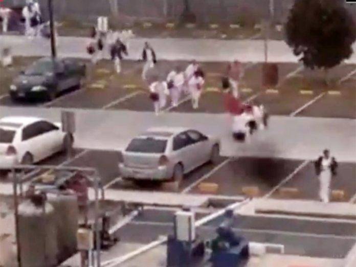 Balacera provoca pánico en hospital del IMSS en Reynosa