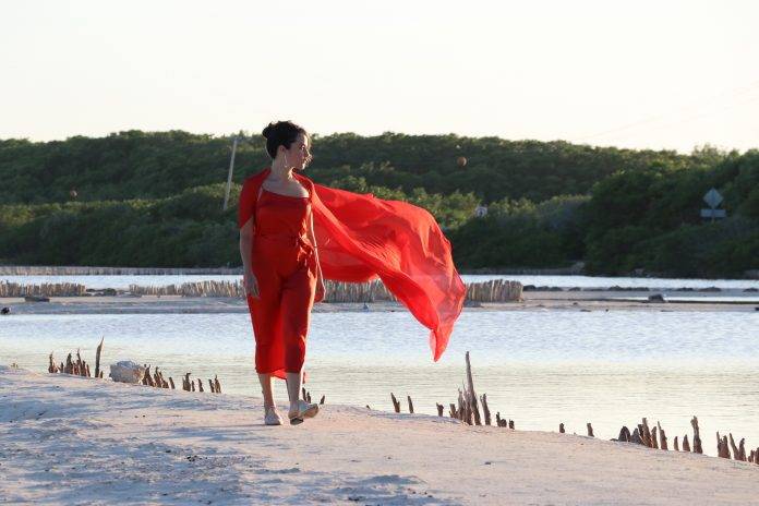 Ximena grabó durante dos días en varios lugares de Yucatán