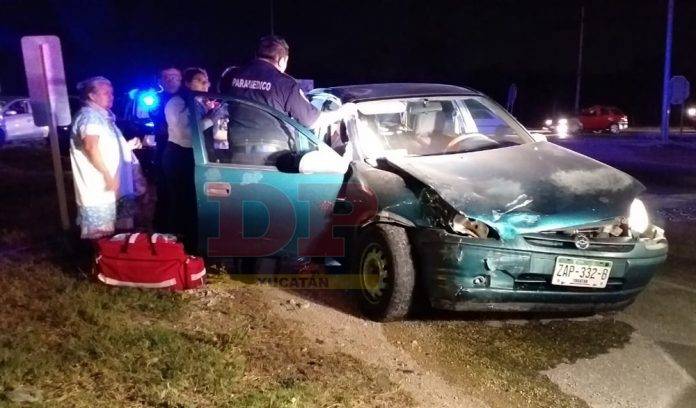 Otro accidente en conflictivo cruce en vía que lleva a Tetiz (video)