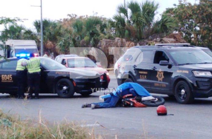 Chocan a motociclista por alcance y muere en el periférico