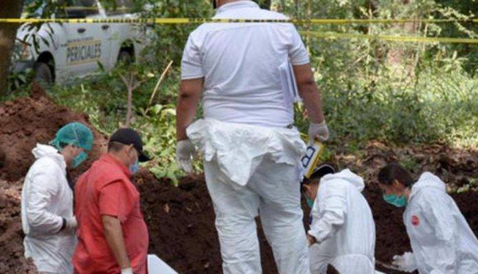 Encuentran 18 cadáveres en seis fosas clandestinas