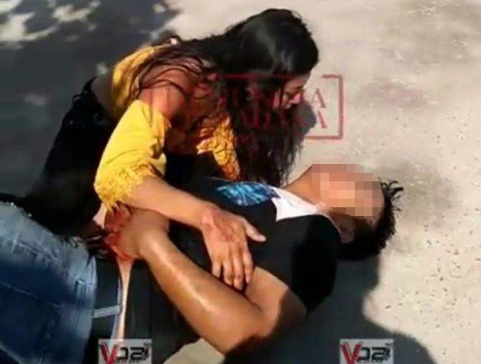 Acuchilla a su pareja en hotel de paso en Iguala (video)