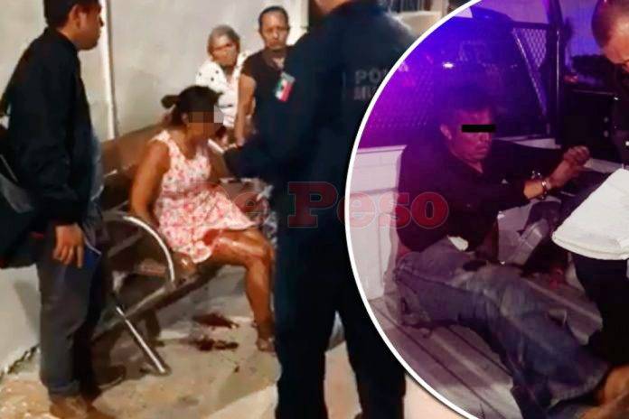Hombre finge asalto en la calle y apuñala a su exmujer