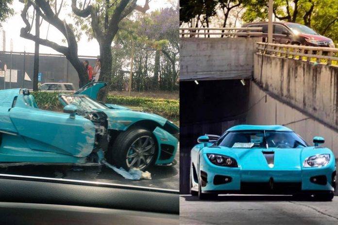 Chocan en la CdMx un carro 'caritsísimo' y único en el mundo,