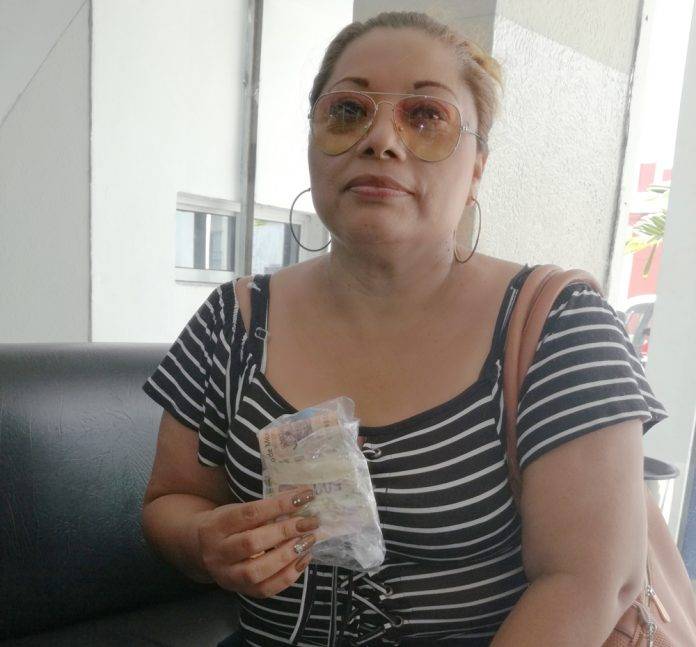 Doña Lidia recupera su lana y pertenencias