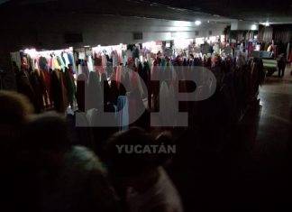 Nuevamente falla la luz en el Centro de Mérida
