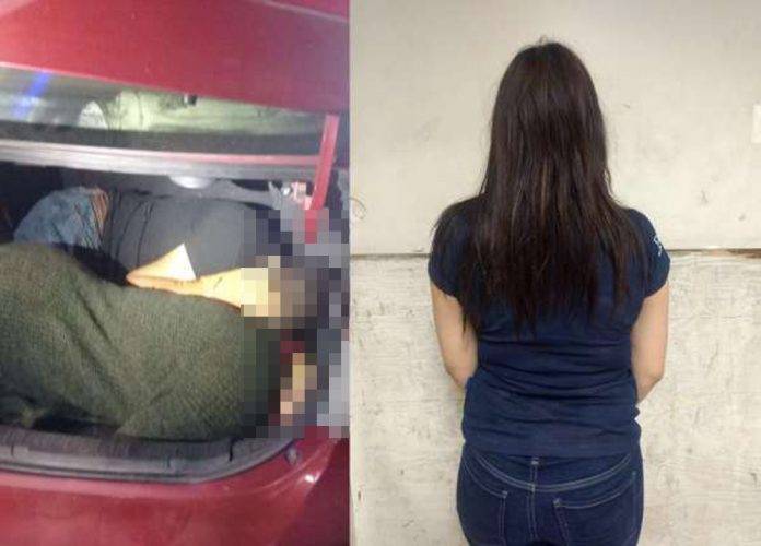 Detienen a jovencita que llevaba los cadáveres de sus padres en la cajuela