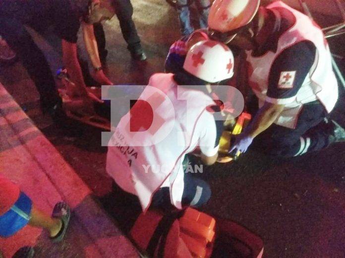 Motociclista salva su vida tras derrapar su nave en Baca