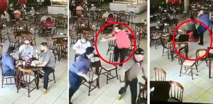 Sicario falla al disparar a su víctima y recibe golpiza (Video)