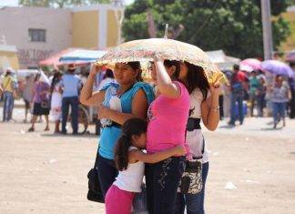 Domingo con demasiado calor, se registra sensación térmica de 58 grados