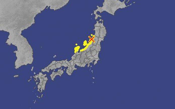 Alerta de tsunami por fuerte sismo en Japón