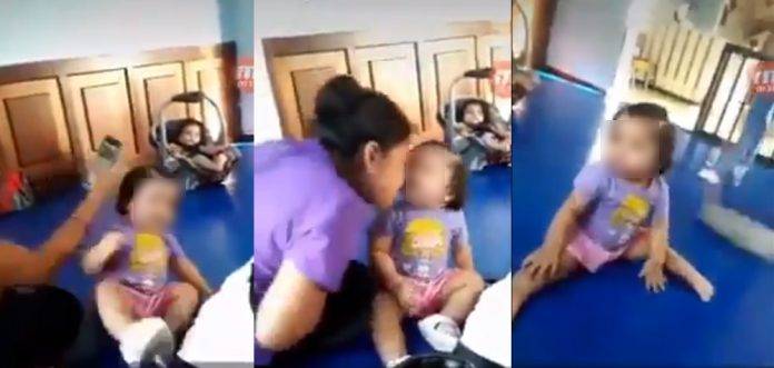 Difunden video de maltrato y burlas de maestras a bebé en una guardería