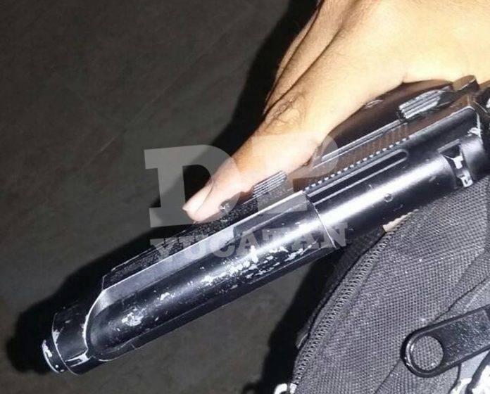 Denuncian a sujeto armado con pistola que amenaza a gente en Motul; está prófugo