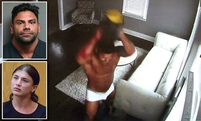 Fisicoculturista ataca brutalmente a su novia (video)