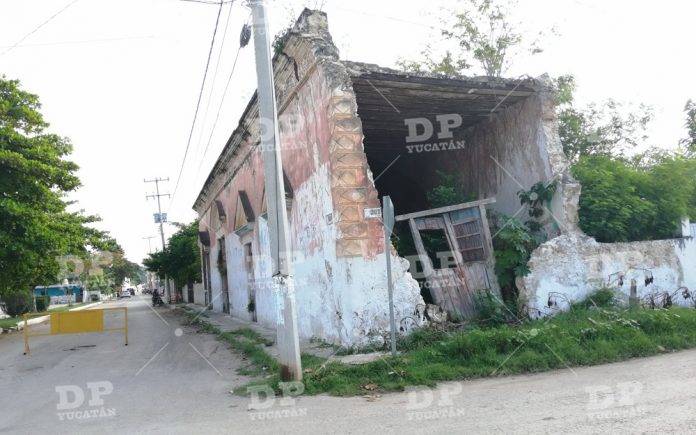 Bomba de tiempo en Chapab: denuncian casa a punto de derrumbarse