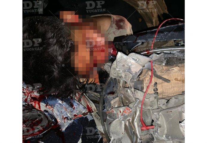 Joven de 15 años muere en choque en tramo Teabo-Xaya