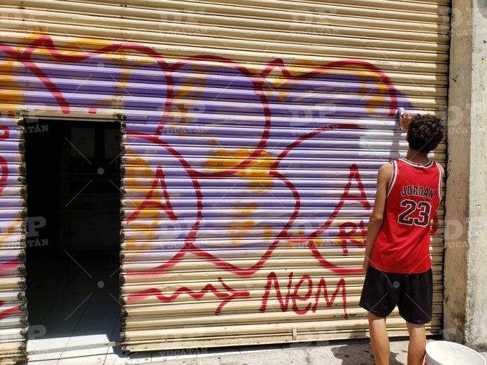 Castigo ejemplar: obligan a 'artista' a borrar su 'obra de arte'