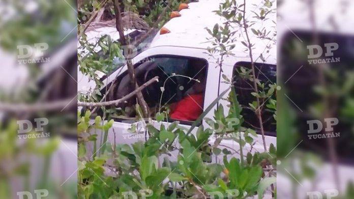 Se sale de la carretera y una rama de árbol le atraviesa el pecho