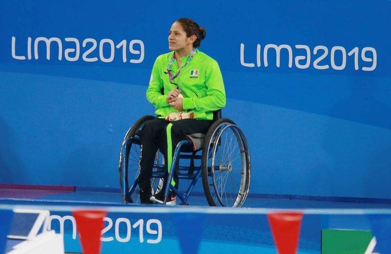 Sirena mexicana ‘se dora y broncea’ en Parapanamericanos