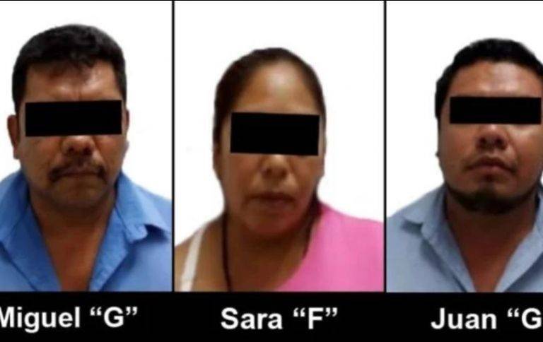 ¡Qué bonita familia! Todos eran tratantes de blancas