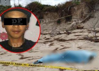 Yucatán: hallan muerto en playas de Telchac Puerto a joven pescador desaparecido en altamar