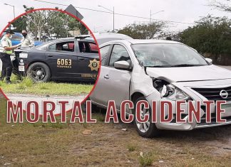 Abuelito muere tras ser brutalmente atropellado en el periférico de Mérida