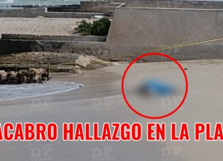 Hallan hombre muerto en playas de Progreso; sería el pescador desaparecido (video)