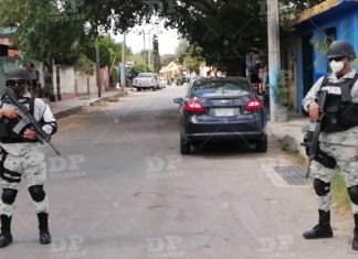 Mérida: Fuerte operativo en la Delio Moreno por cateo señalado como ‘narcotiendita’