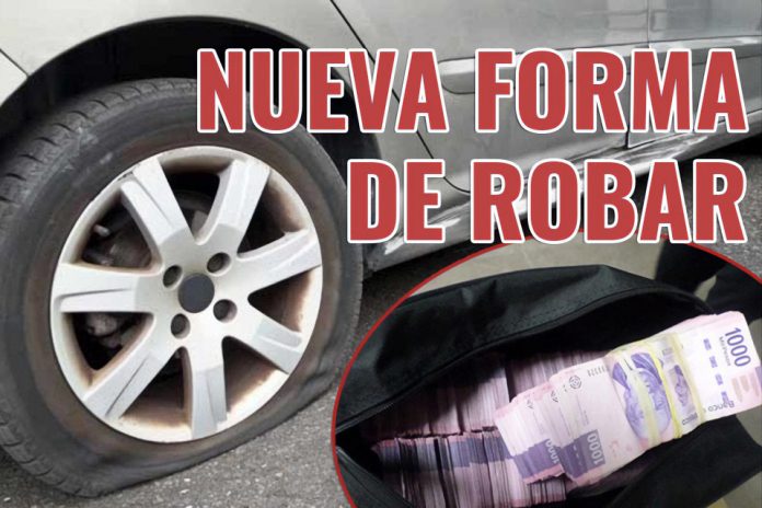 Ponchado de llantas; la nueva forma de asalto