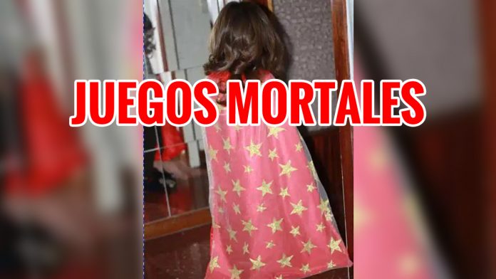 NIÑA con capara heroina