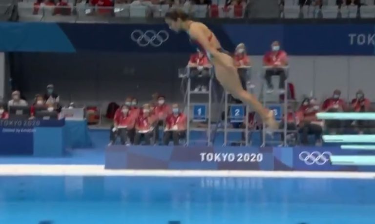 Mexicana se avienta un clavado de ceros en Juegos Olímpicos (video)