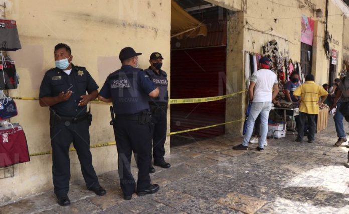 La pelea y tragedia ocurrió en un local comercial del Pasaje Yucatán en la calle 58 con 67 y 65. centro de Mérida
