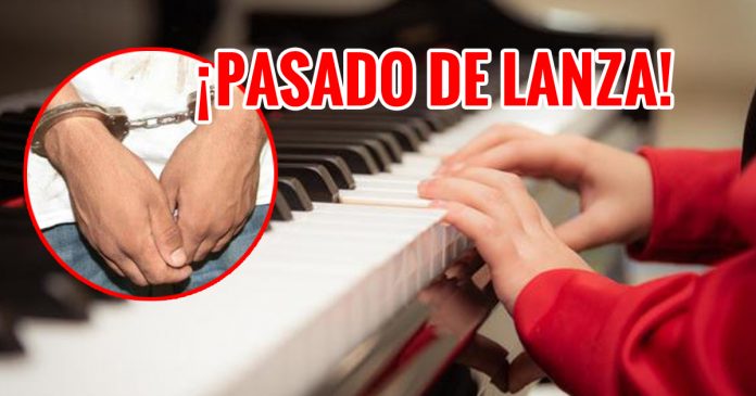 NIÑO PIANO DETENIDO