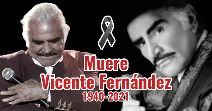 Muere Vicente Fernández