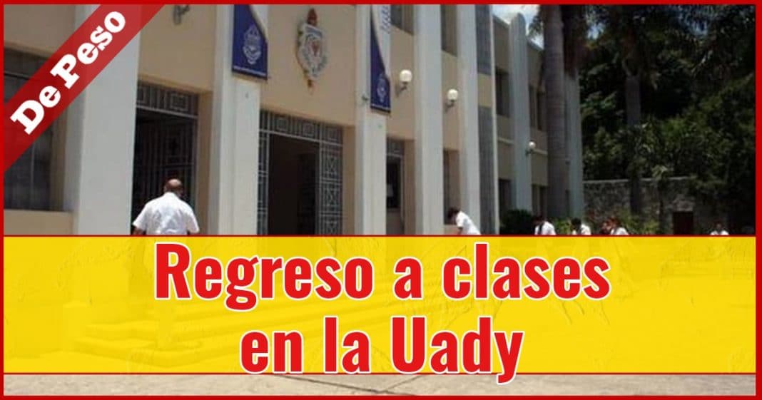 Regresan a clases presenciales las facultades de la Uady