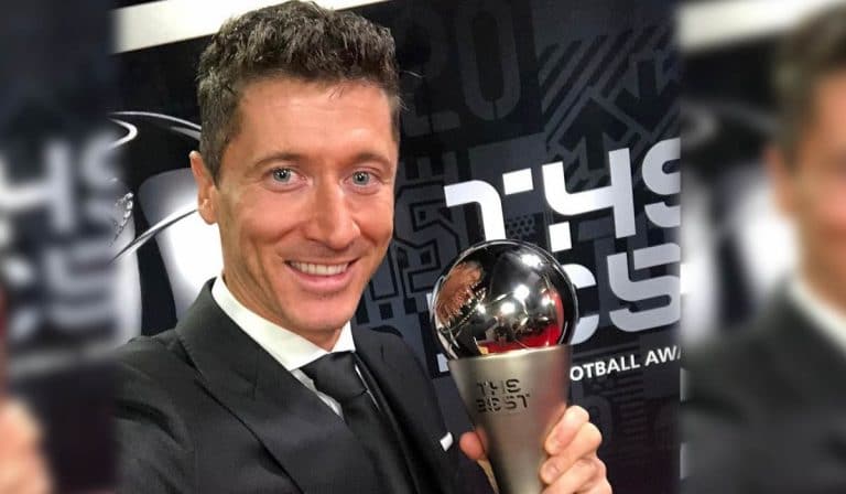 Lewandowski es The Best por segundo año seguido (video)