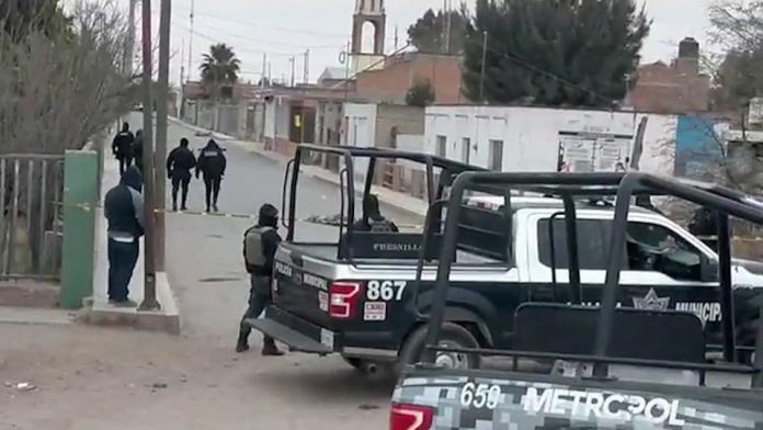 La madrugada de este sábado fueron abandonados 10 cuerpos en una comunidad de Fresnillo en Zacatecas