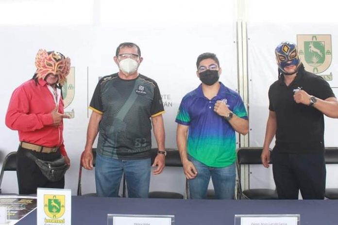 En una de las funciones de lucha libre yucateca los rudos Cobraman y Enigma Maya se enfrentarán a Suicida Jr. y Eterno Alcander. En una de las funciones de lucha libre yucateca los rudos Cobraman y Enigma Maya se enfrentarán a Suicida Jr. y Eterno Alcander.