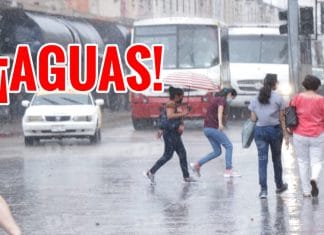 ¡Tome precauciones! Fuertes lluvias y vientos durante este fin de semana