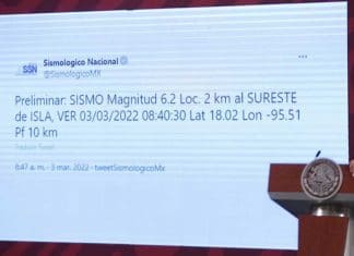 AMLO da el reporte preliminar de daños tras el sismo ‘mañanero’