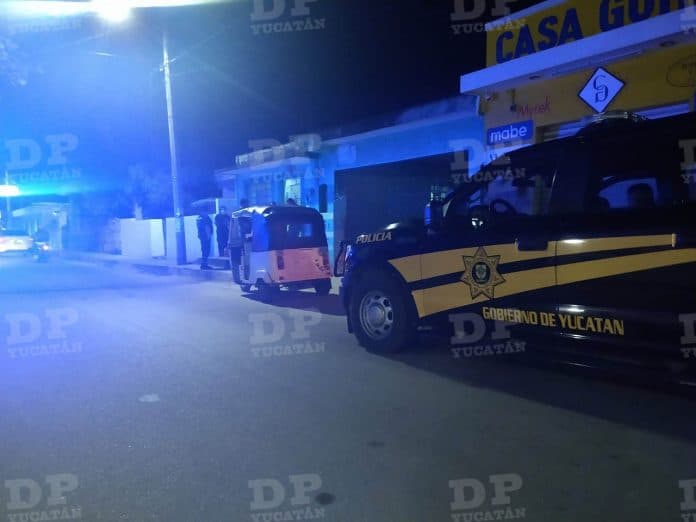 La víctima, de 78 años, al parecer es atragantó mientras cenaba en su predio rentado en Motul.