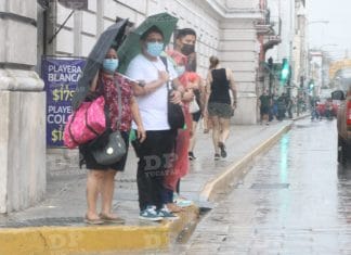 ¡Aguas! Más lluvias en la Península de Yucatán por el frente frío 36
