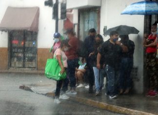 Pronostican lluvias moderadas y chubascos para este viernes, con rachas de vientos fuertes
